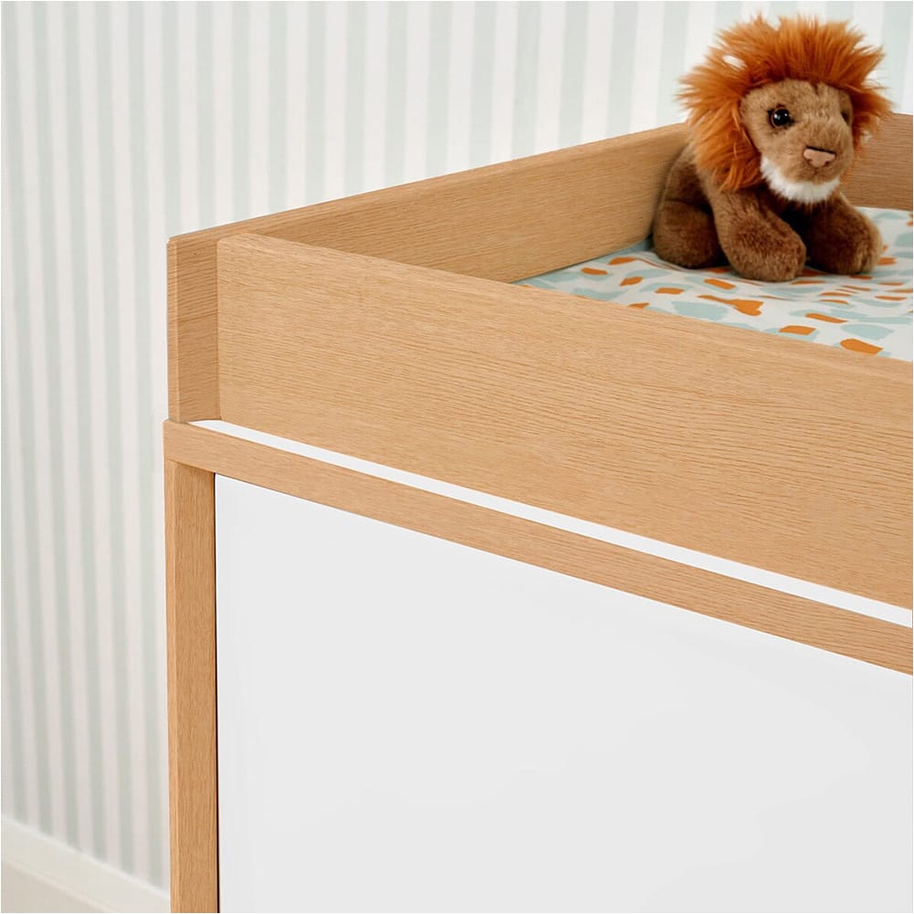 Tutti bambini fika chest changer white light oak (2)