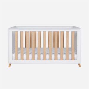 Tutti bambini fika cot bed white light oak 1