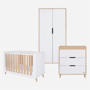 Tutti bambini fika mini 3 piece room set white light oak (7)