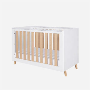 Tutti bambini fika mini cot bed white light oak (1) 1