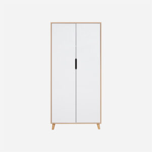 Tutti bambini fika wardrobe white light oak 1