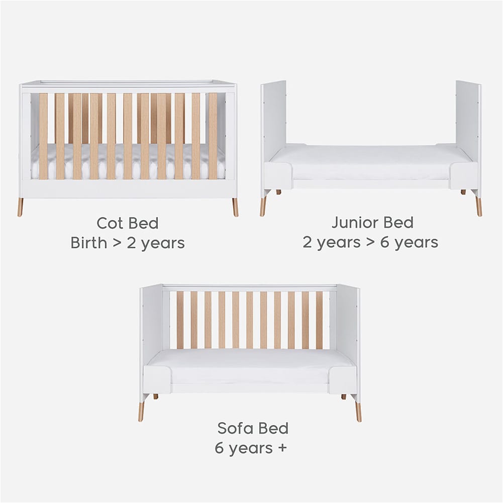Tutti bambini fuori 3 piece roomset white light oak (3)