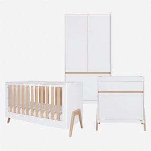 Tutti bambini fuori 3 piece roomset white light oak