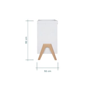 Tutti bambini fuori chest changer white light oak (3)