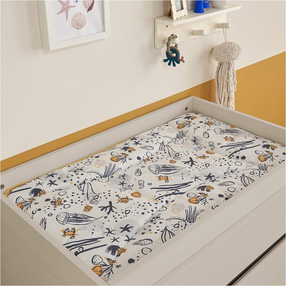 Tutti bambini fuori chest changer white sand warm walnut (2)