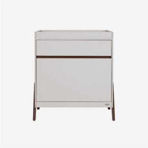 Tutti bambini fuori chest changer white sand warm walnut 1