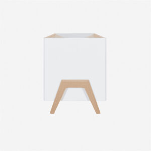 Tutti bambini fuori cot bed white light oak (1) 1