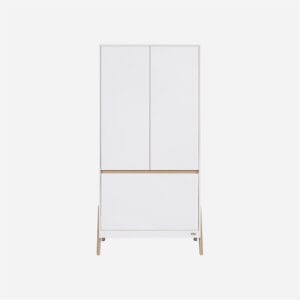 Tutti bambini fuori mini 3 piece roomset white light oak (5)