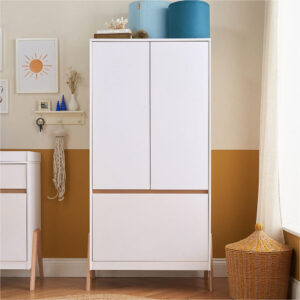 Tutti Bambini Fuori Wardrobe White/Light Oak