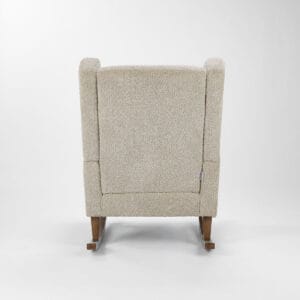 Tutti Bambini Harper Wingback Rocking Chair and Footstool Mushroom (6)