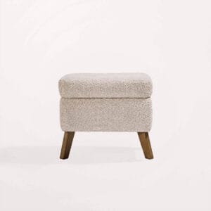 Tutti Bambini Harper Wingback Rocking Chair and Footstool Mushroom (7)