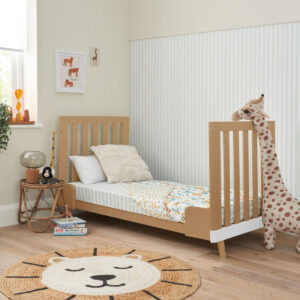 Tutti bambini hygge cot bed white light oak (10)