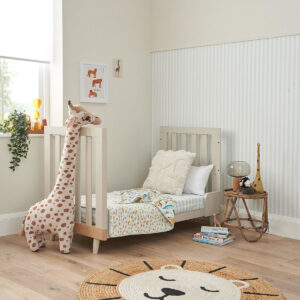 Tutti bambini hygge mini cot bed in light oak and white (5)