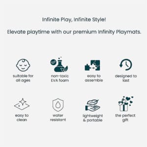 Tutti Bambini Infinity Playmat Oddity Mono (1)
