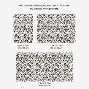 Tutti Bambini Infinity Playmat Oddity Mono