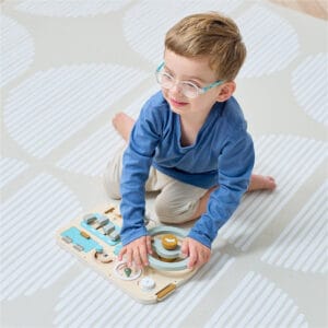 Tutti Bambini Infinity Playmat Orbital Oatmeal (2)