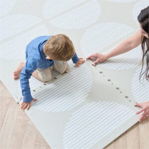Tutti Bambini Infinity Playmat Orbital Oatmeal (4)
