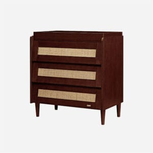 Tutti Bambini Japandi Chest Changer Warm Walnut (1)