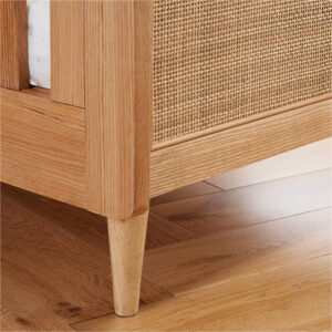 Tutti bambini japandi cot bed light oak (2)