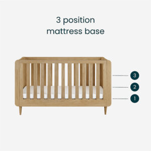 Tutti bambini japandi cot bed light oak (6)