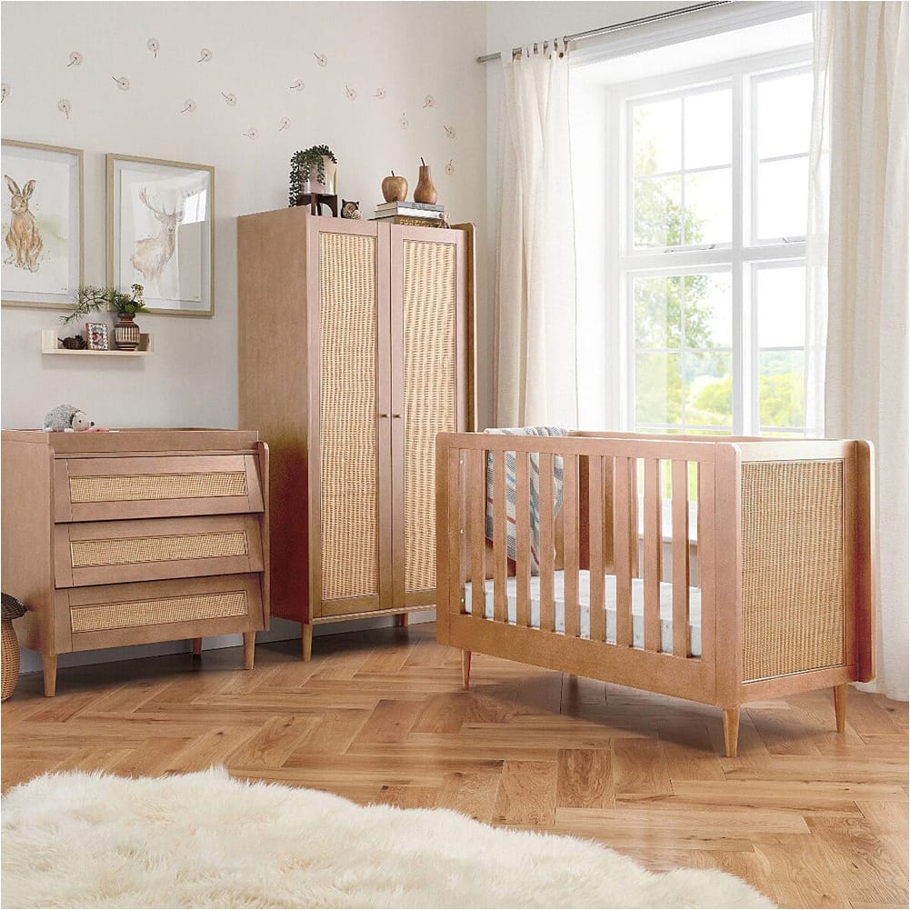 Tutti Bambini Japandi Mini 3 Piece Room Set - Light Oak