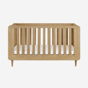 Tutti bambini japandi mini cot bed light oak 1