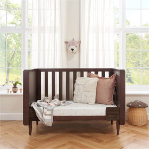 Tutti bambini japandi mini cot bed warm walnut (2)