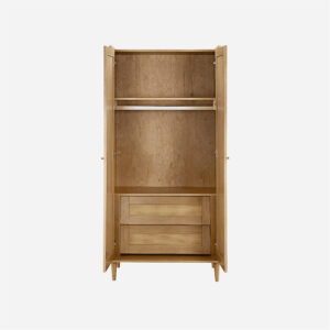 Tutti bambini japandi wardrobe light oak (1) 1