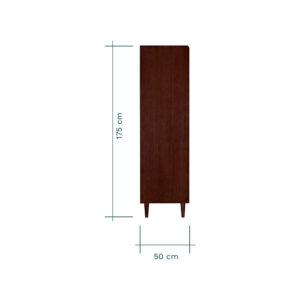 Tutti bambini japandi wardrobe warm walnut (3)