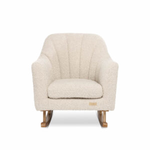 Tutti Bambini Jonah Mini Me Children's Rocking Chair Boucle Mushroom (6)