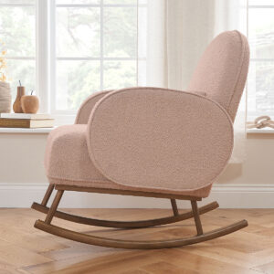 Tutti bambini micah rocking chair and footstool boucle blush (7)