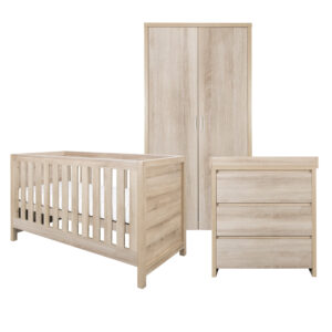 Tutti bambini modena 3 piece room set oak (1)
