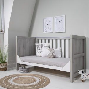Tutti bambini modena 3in1 cot bed grey ash white (6)