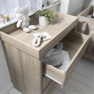 Tutti bambini modena chest changer oak (4)