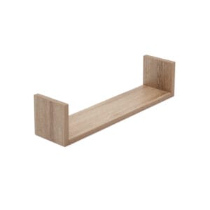Tutti bambini modena set of three u shaped wall shelves oak (11)