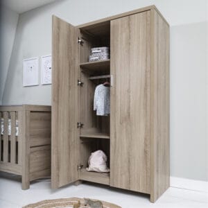 Tutti bambini modena wardrobe oak (2)
