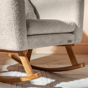 Tutti bambini oscar luxe rocking chair & foot stool teddy sage (6)