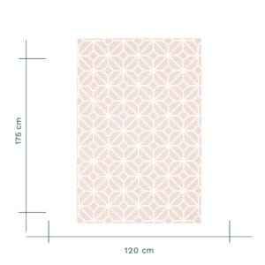 Tutti Bambini Puzzle Playmat Tiles Blush Rose1