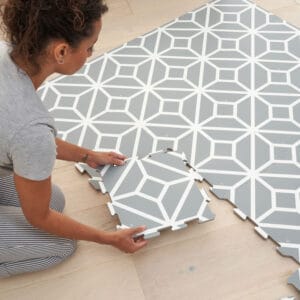 Tutti Bambini Puzzle Playmat Tiles Grey (1)