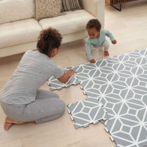 Tutti Bambini Puzzle Playmat Tiles Grey (2)