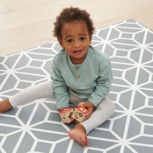 Tutti Bambini Puzzle Playmat Tiles Grey (4)