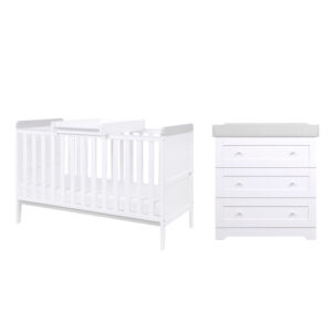 Tutti bambini rio 2 piece room set white dove grey (1)