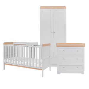 Tutti bambini rio 3 piece room set dove grey honey oak (1)