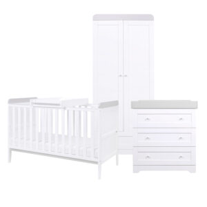 Tutti bambini rio 3 piece room set white dove grey (1)