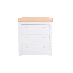 Tutti bambini rio chest changer dove grey honey oak (3)