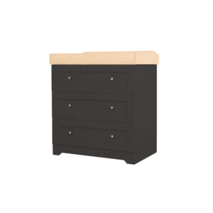 Tutti bambini rio chest changer slate honey oak (1)