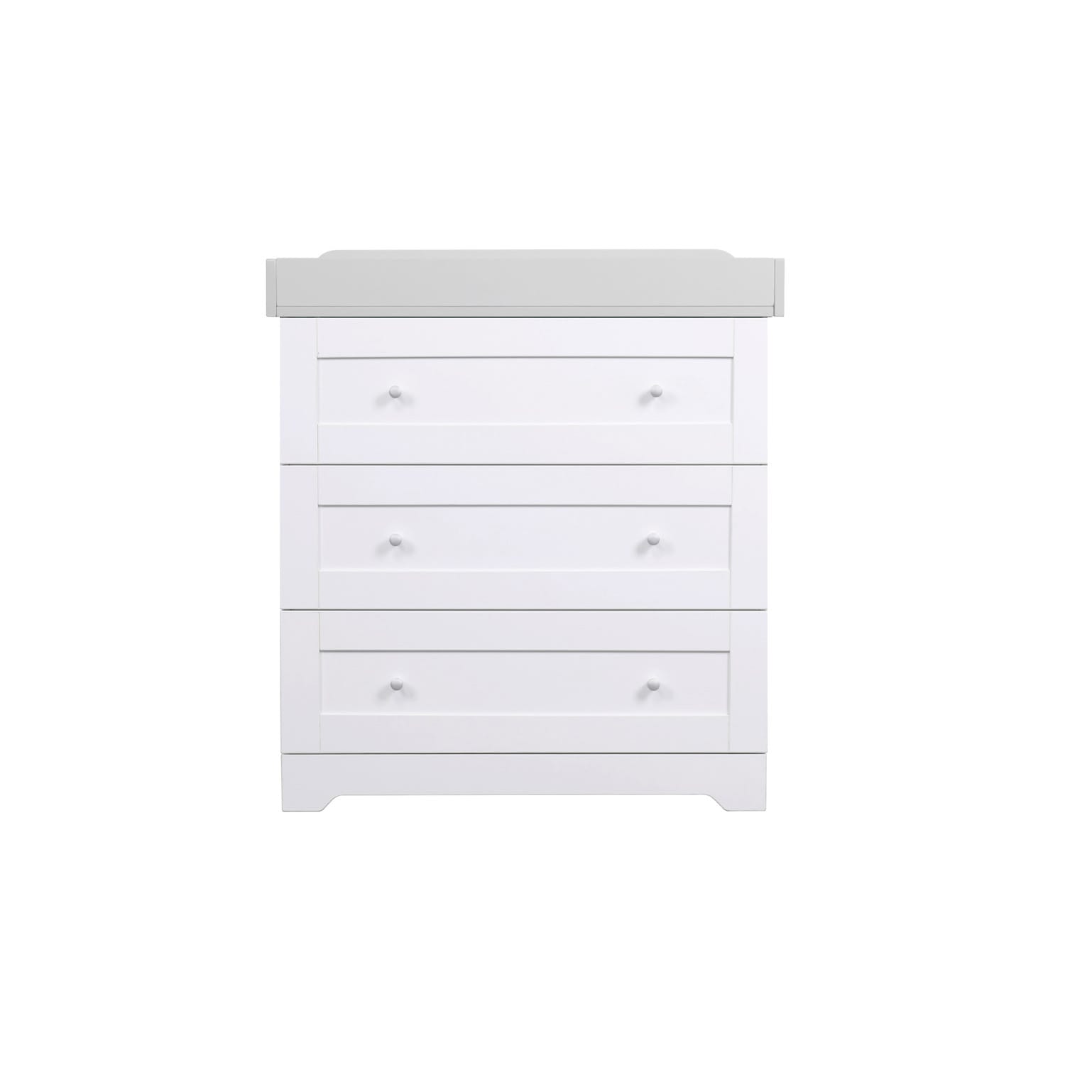 Tutti bambini rio chest changer white dove grey (5)