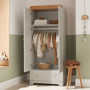 Tutti bambini rio wardrobe dove grey honey oak (6)