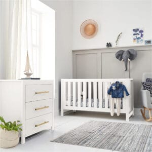 Tutti Bambini Tivoli 2 Piece Room Set - White