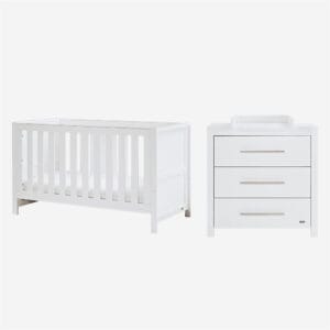 Tutti Bambini Tivoli 2 Piece Roomset White (1)